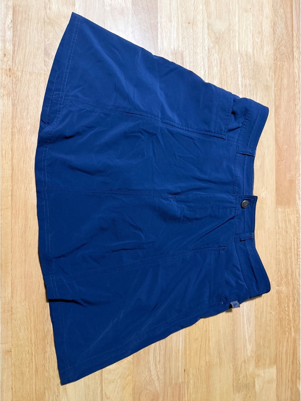 L.L.Bean Women’s Navy Active Skort Size 10 Regular with Mesh Shorts